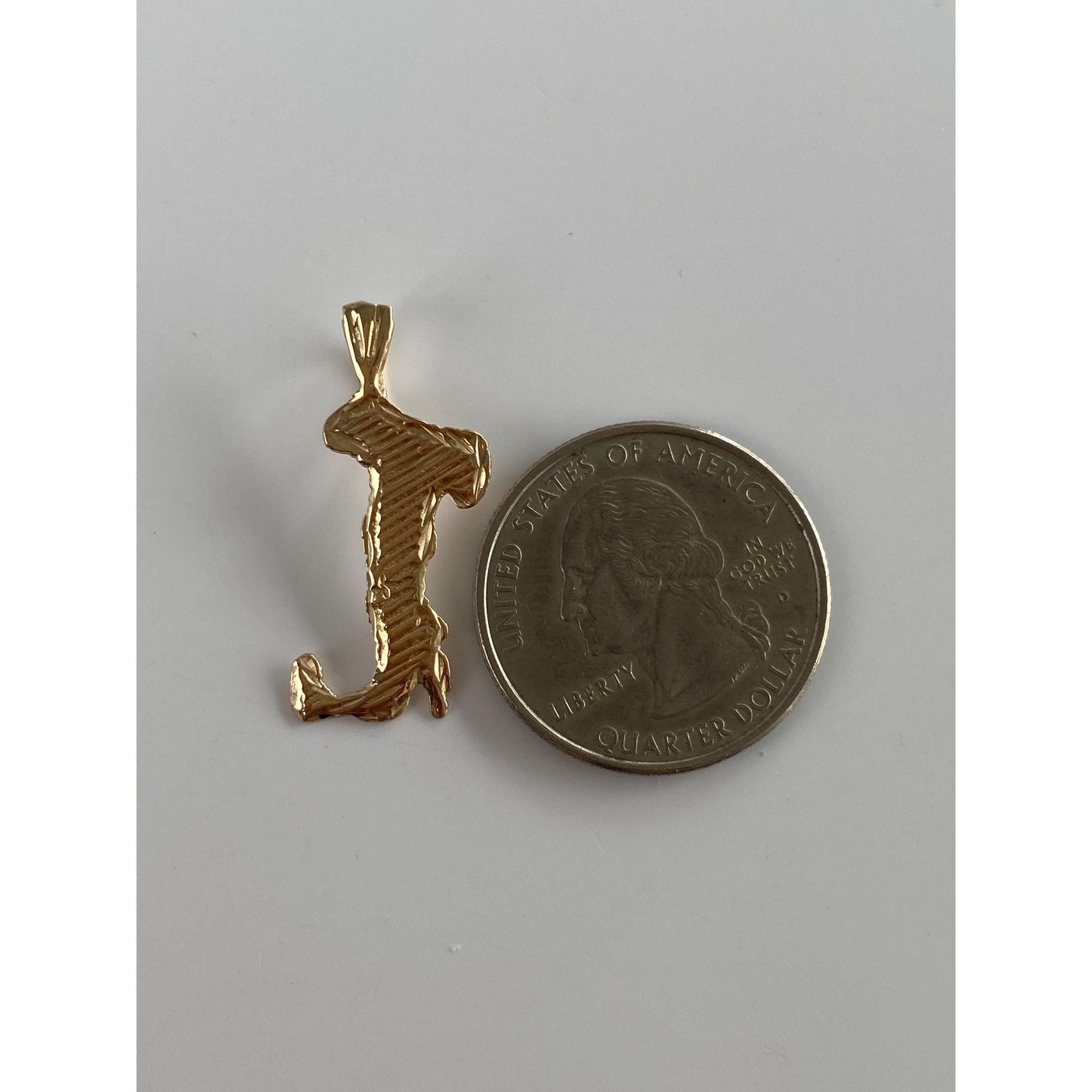 Solid 14k Yellow Gold Charm