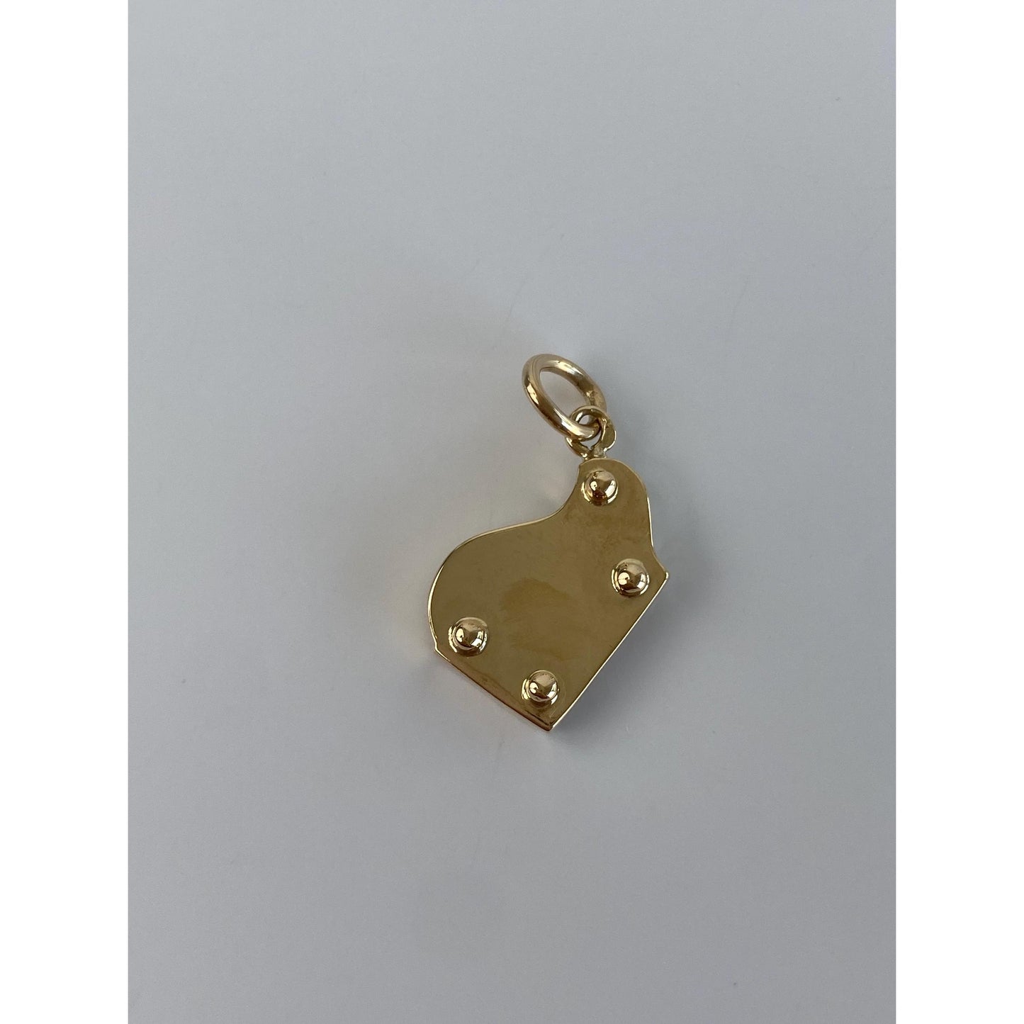 Vintage 14k Yellow Gold Instrument Flat Guitar Charm