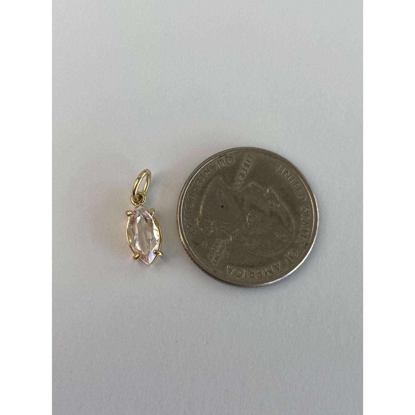 Solid 14k Yellow Gold Charm