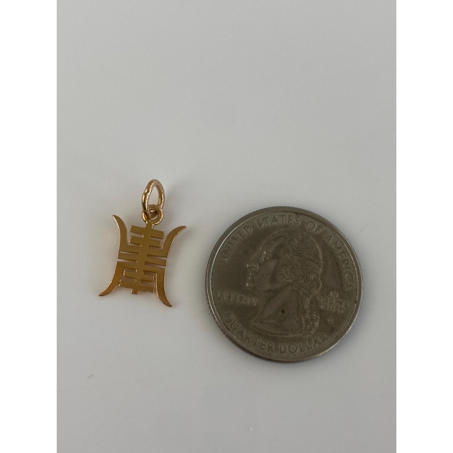 Vintage Solid 21k Yellow Gold Charm