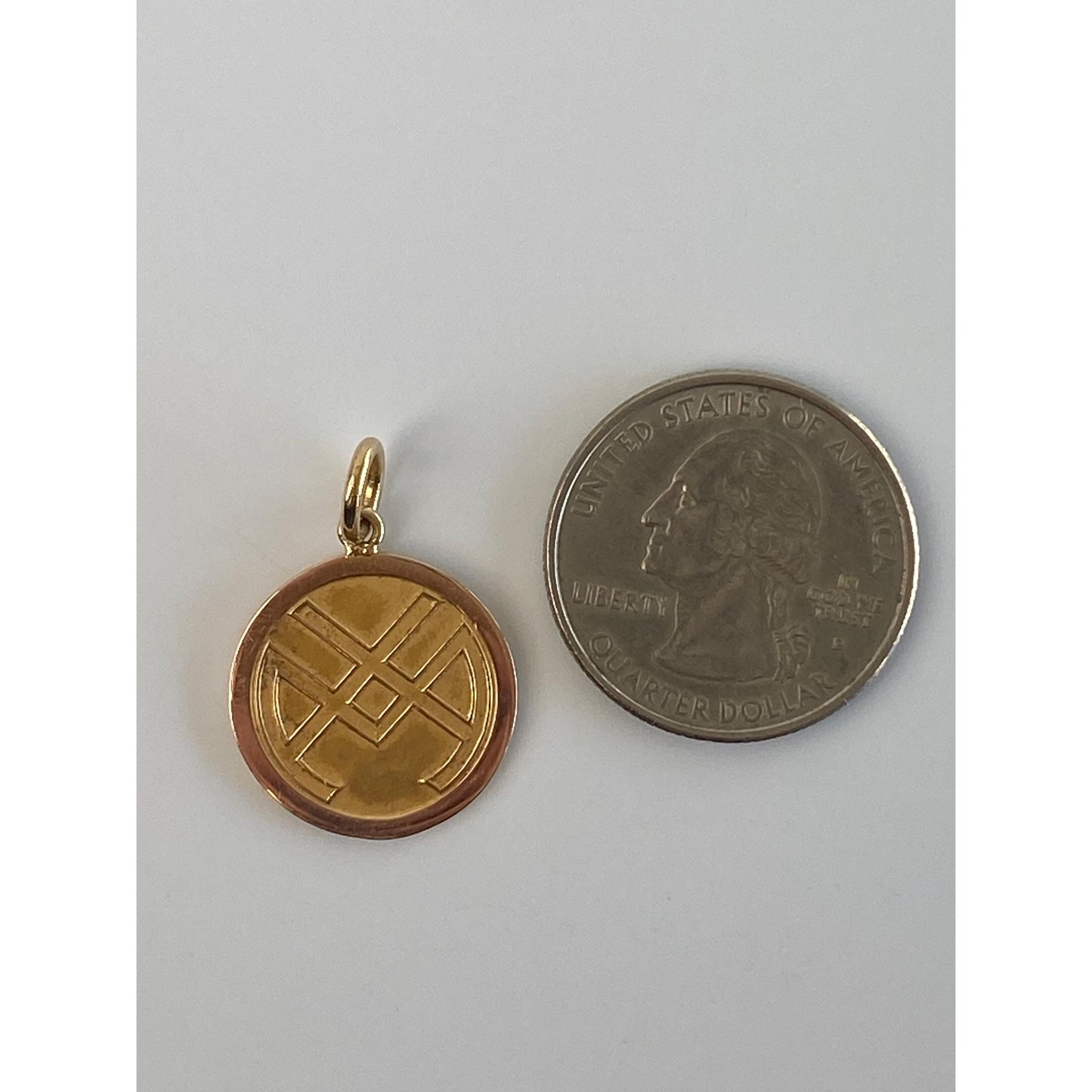 Vintage Solid 10k Yellow Gold Charm