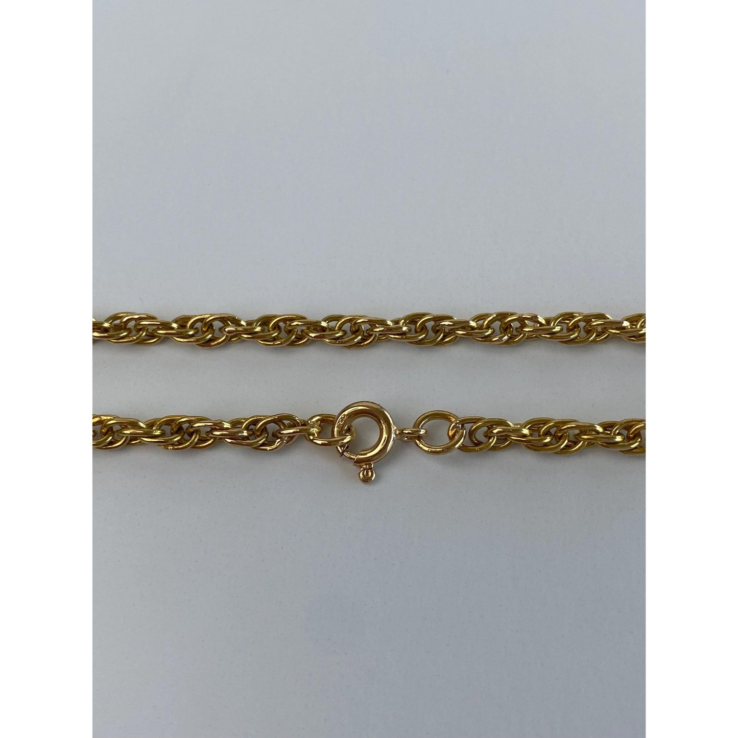 Solid 18k Yellow Gold Chain Necklace - 18.5 inches