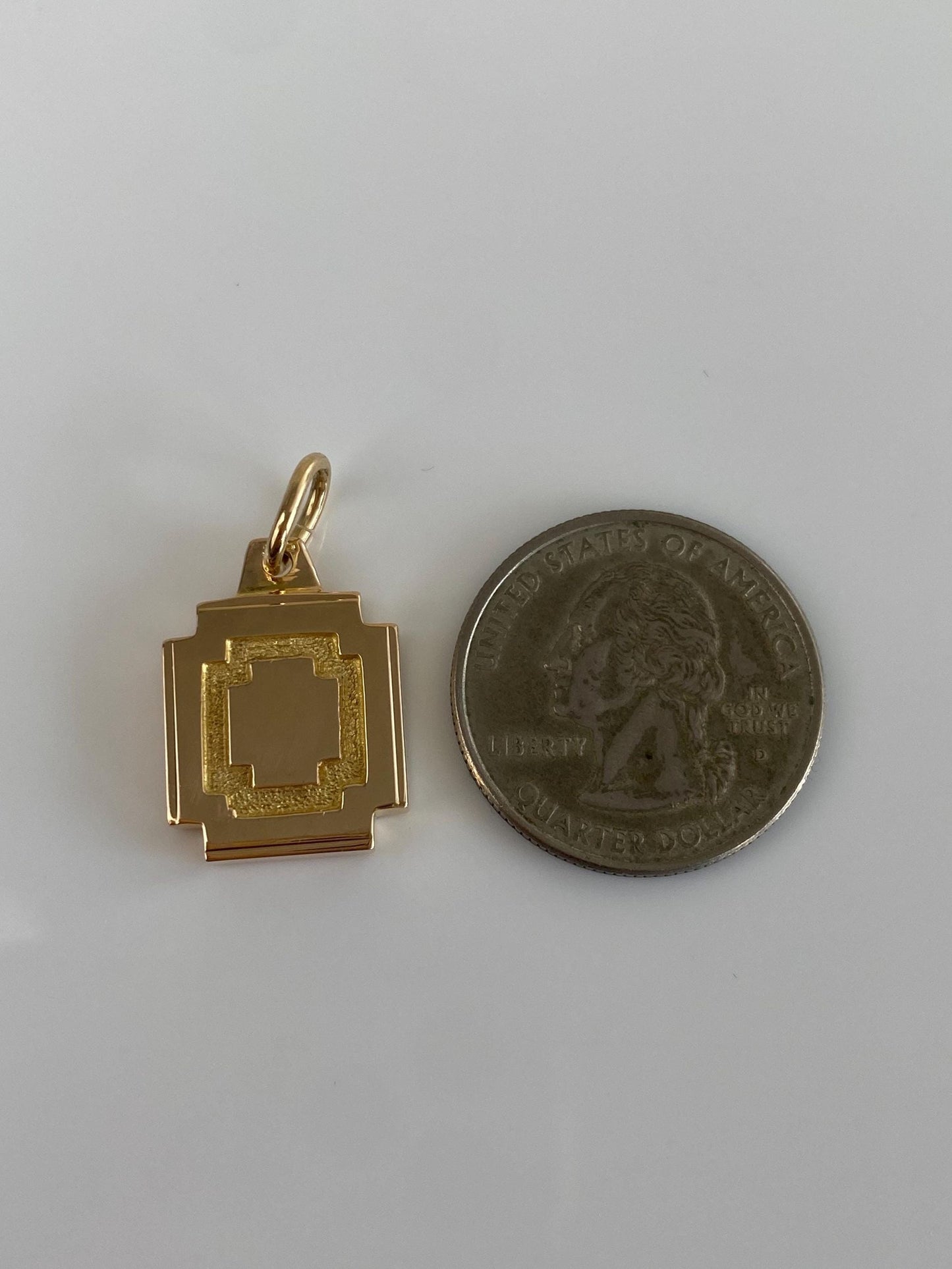 Vintage Solid 14k Yellow Gold Charm