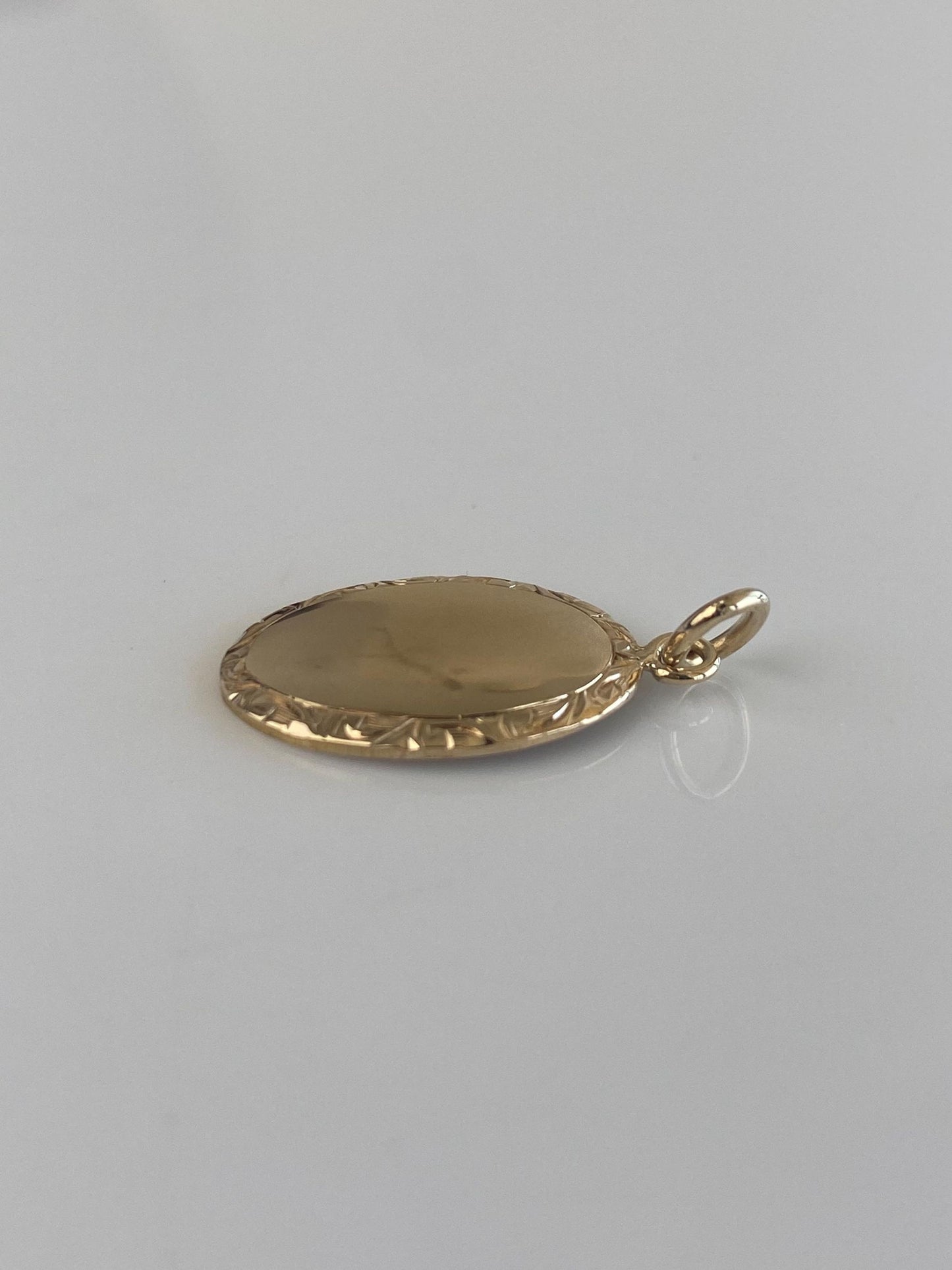 Vintage Solid 10k Yellow Gold Cufflink Conversion Charm