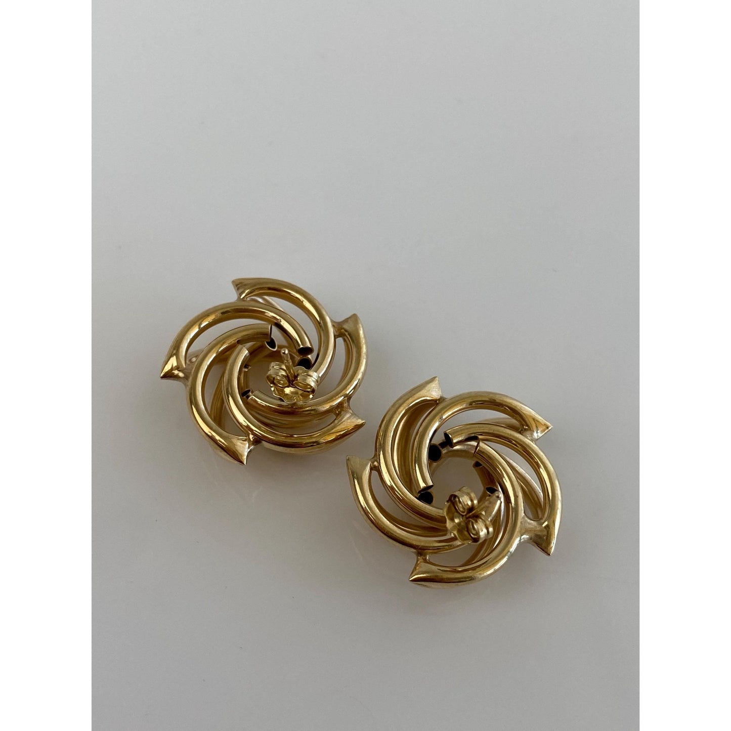 Vintage 14k Yellow Gold Earrings