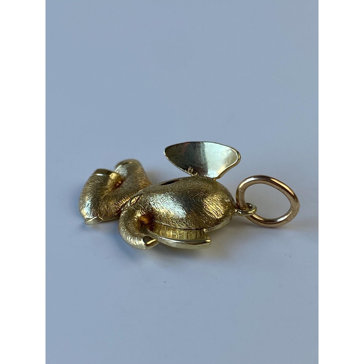 Vintage 14k Yellow Gold Elephant Charm