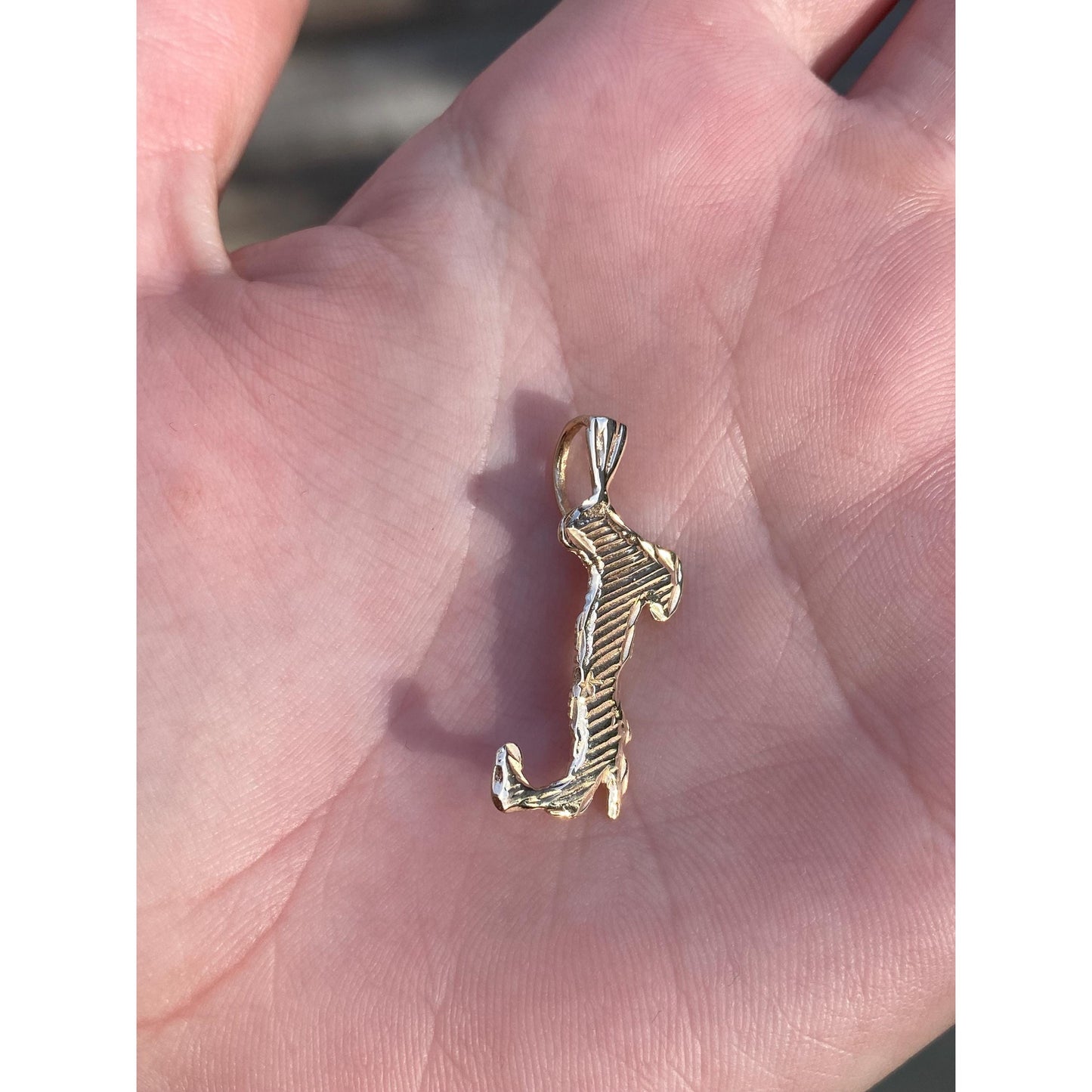 Solid 14k Yellow Gold Charm