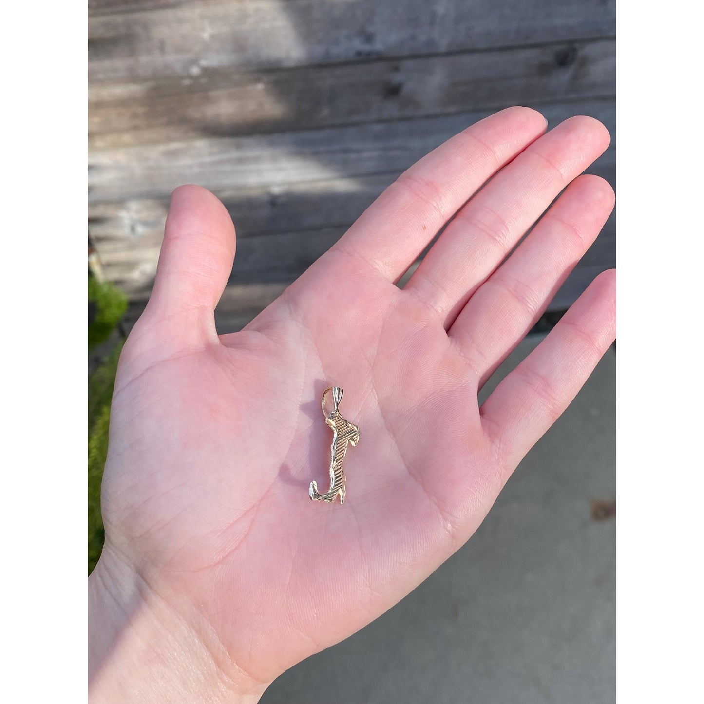 Solid 14k Yellow Gold Charm