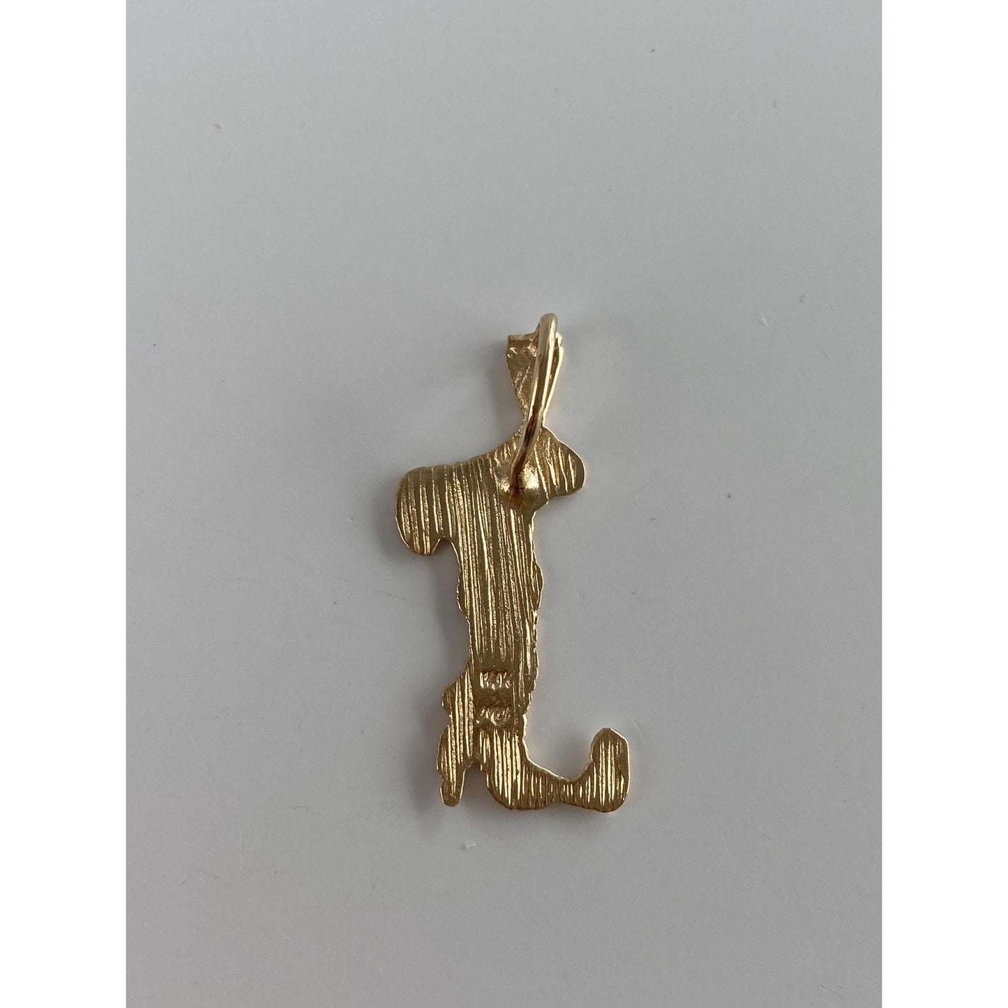 Solid 14k Yellow Gold Charm