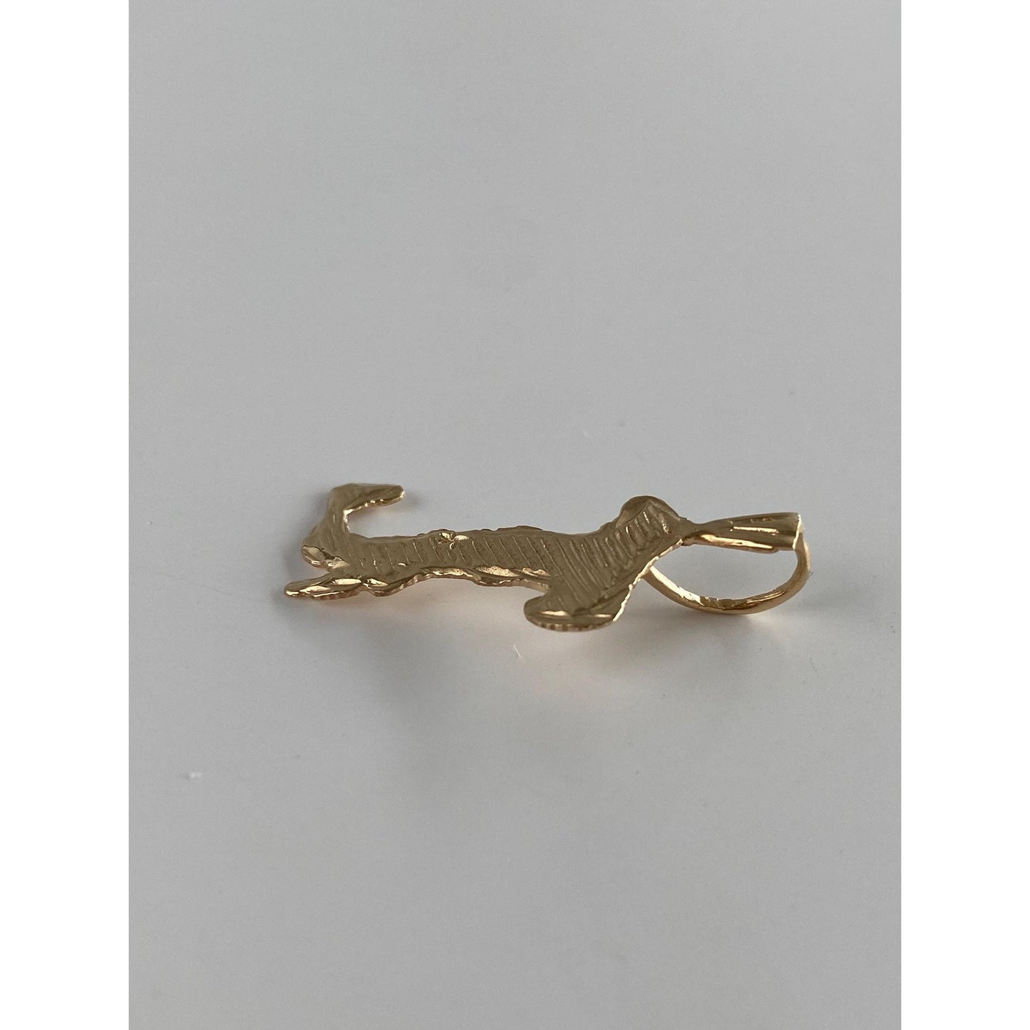Solid 14k Yellow Gold Charm