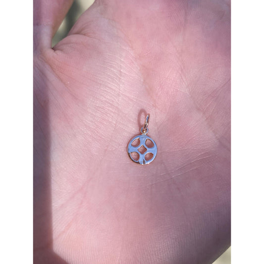 Vintage Solid 14k Rose Gold Charm