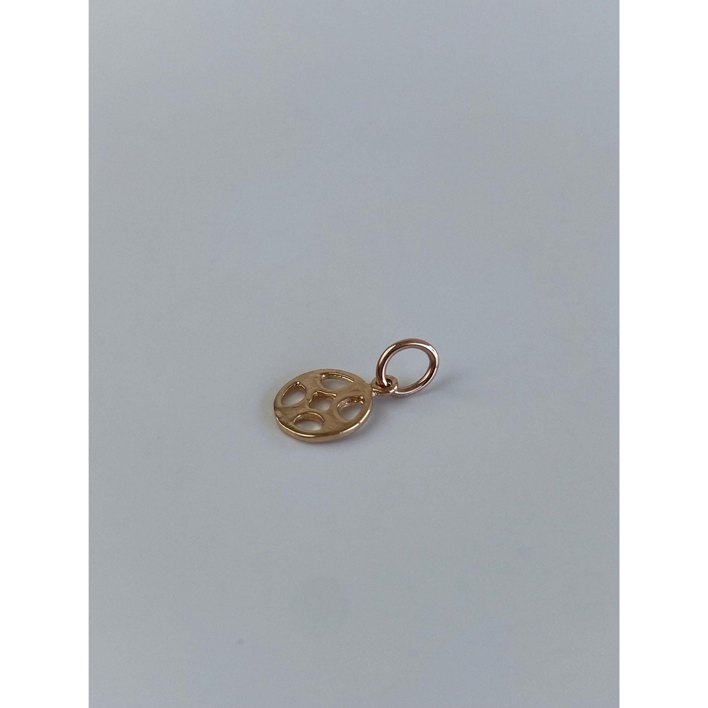 Vintage Solid 14k Rose Gold Charm
