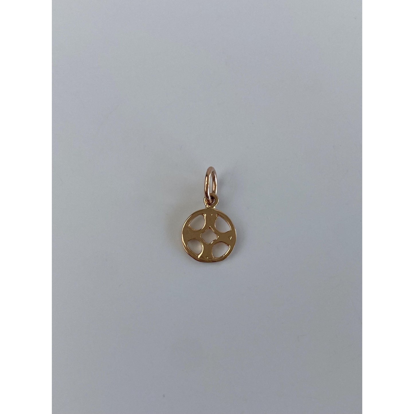 Vintage Solid 14k Rose Gold Charm