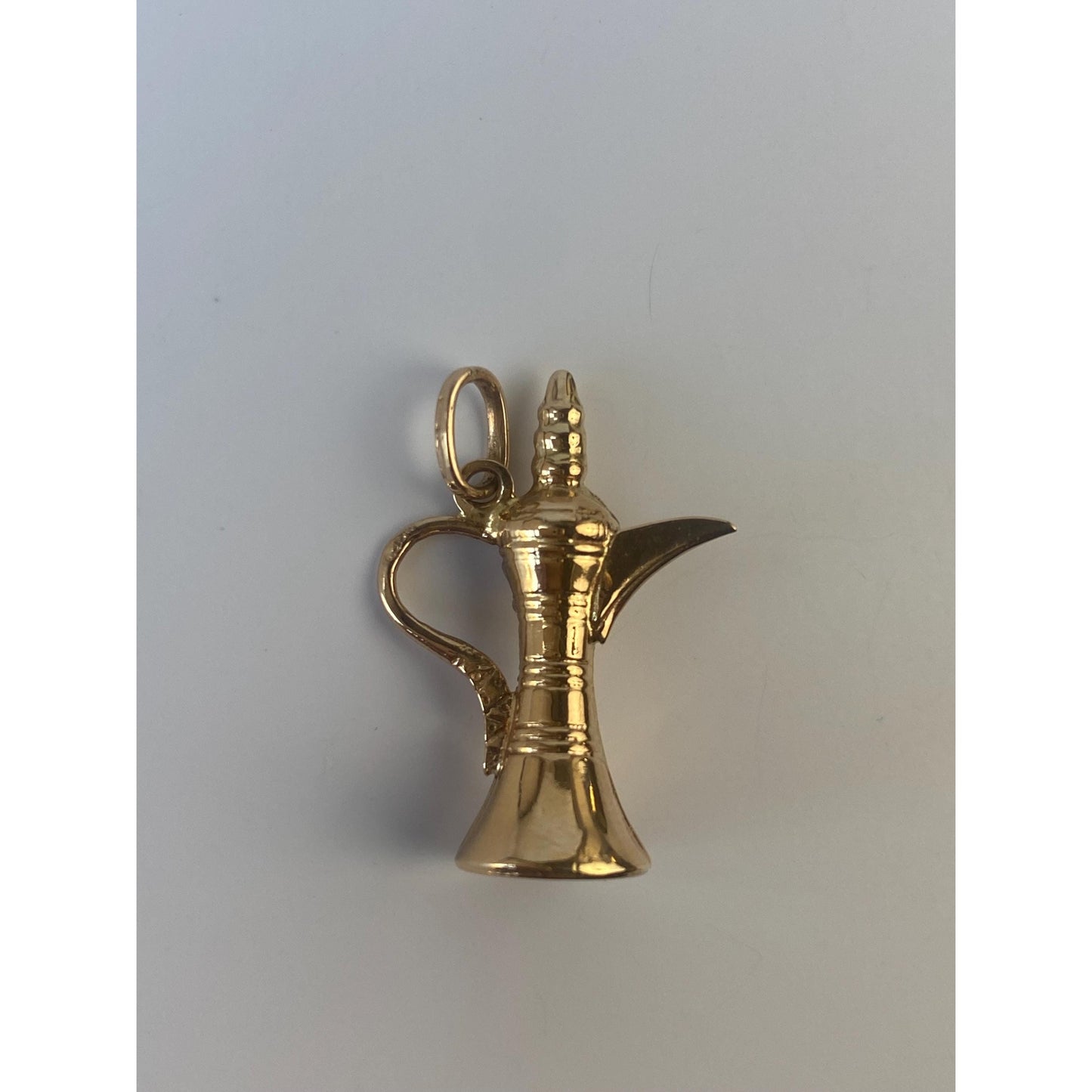 Vintage 18k Yellow Gold Kettle Charm