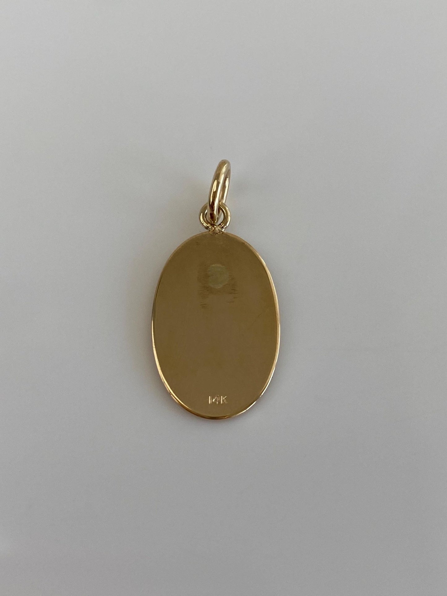 Vintage Solid 14k Yellow Gold Pattern Tie Tack Conversion Charm