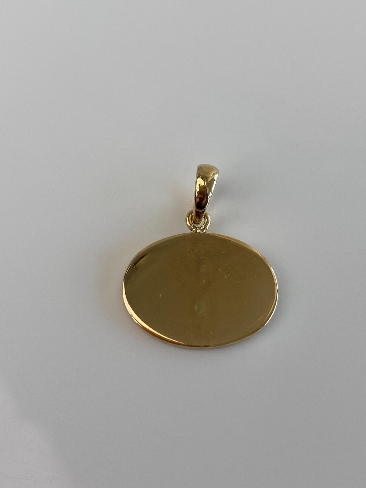 Vintage Solid 14k Yellow Gold Initial 'R' Cufflink Conversion Charm
