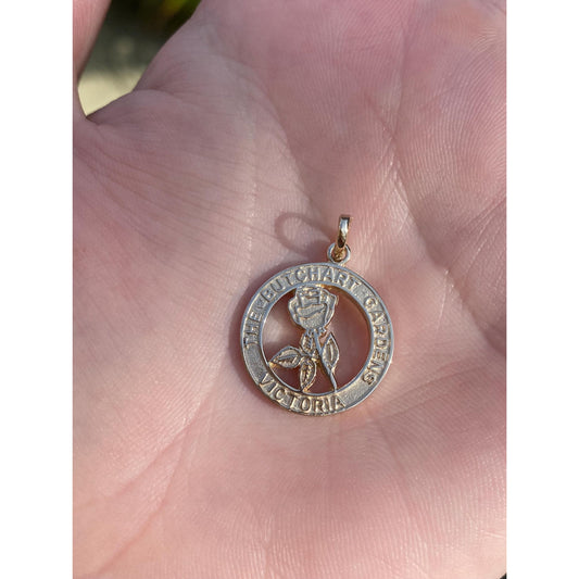Solid 14k Yellow Gold 'The Butchart Gardens Victoria' Charm