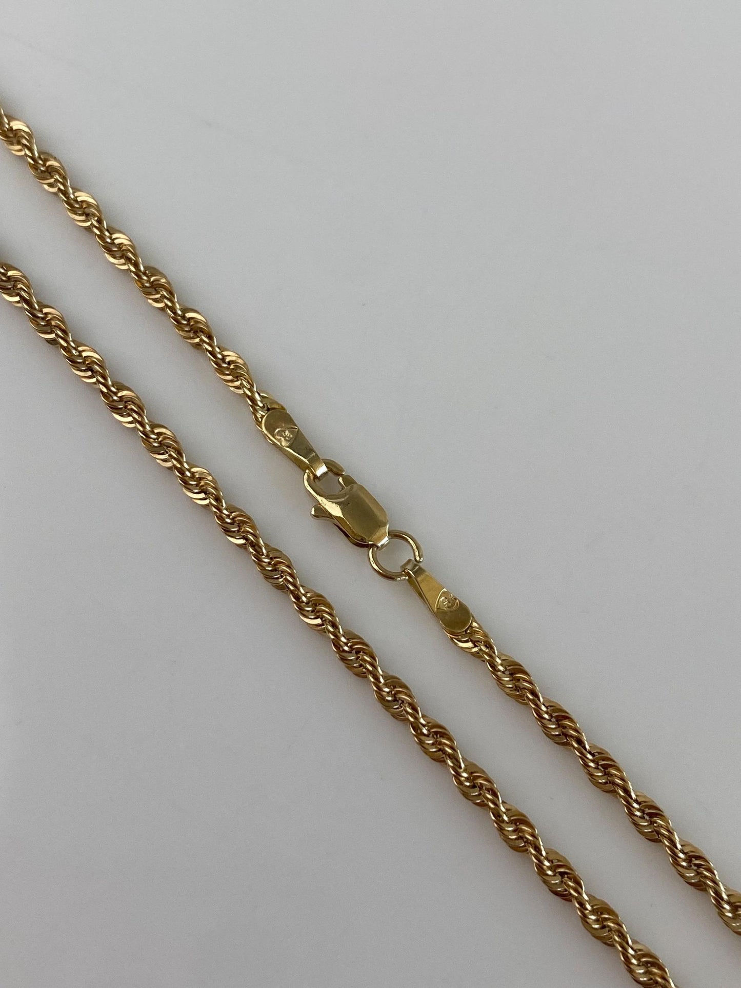 Vintage 14k Yellow Gold Chain Necklace - 20 inches