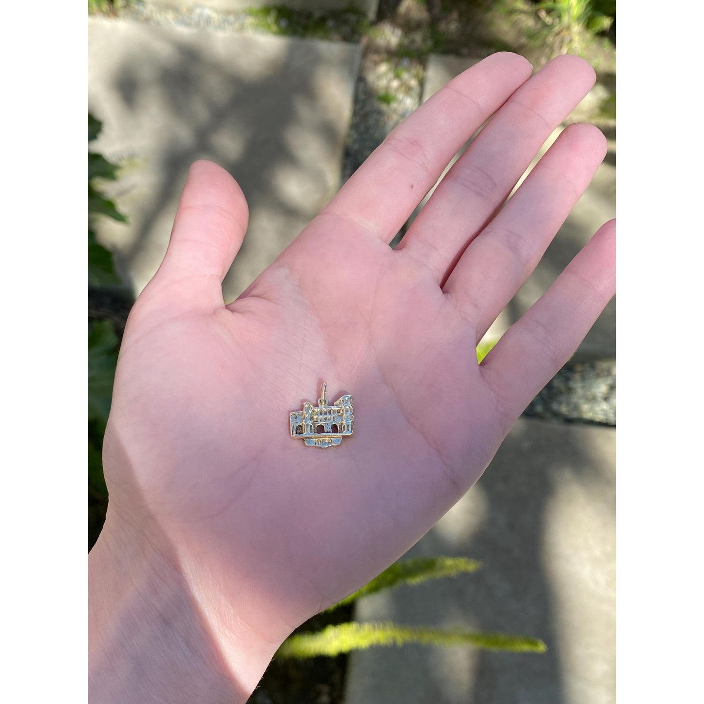 Vintage Solid 14k Yellow Gold Trier Germany Charm