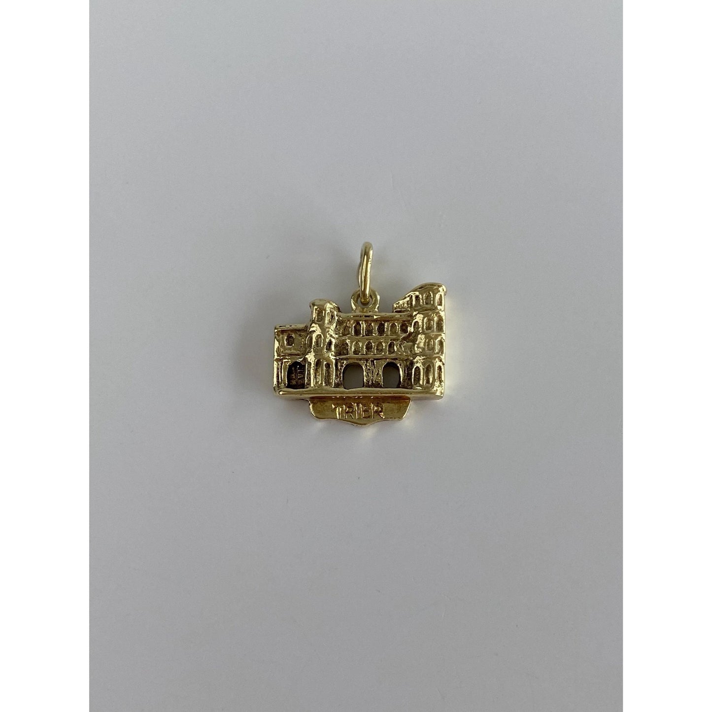 Vintage Solid 14k Yellow Gold Trier Germany Charm