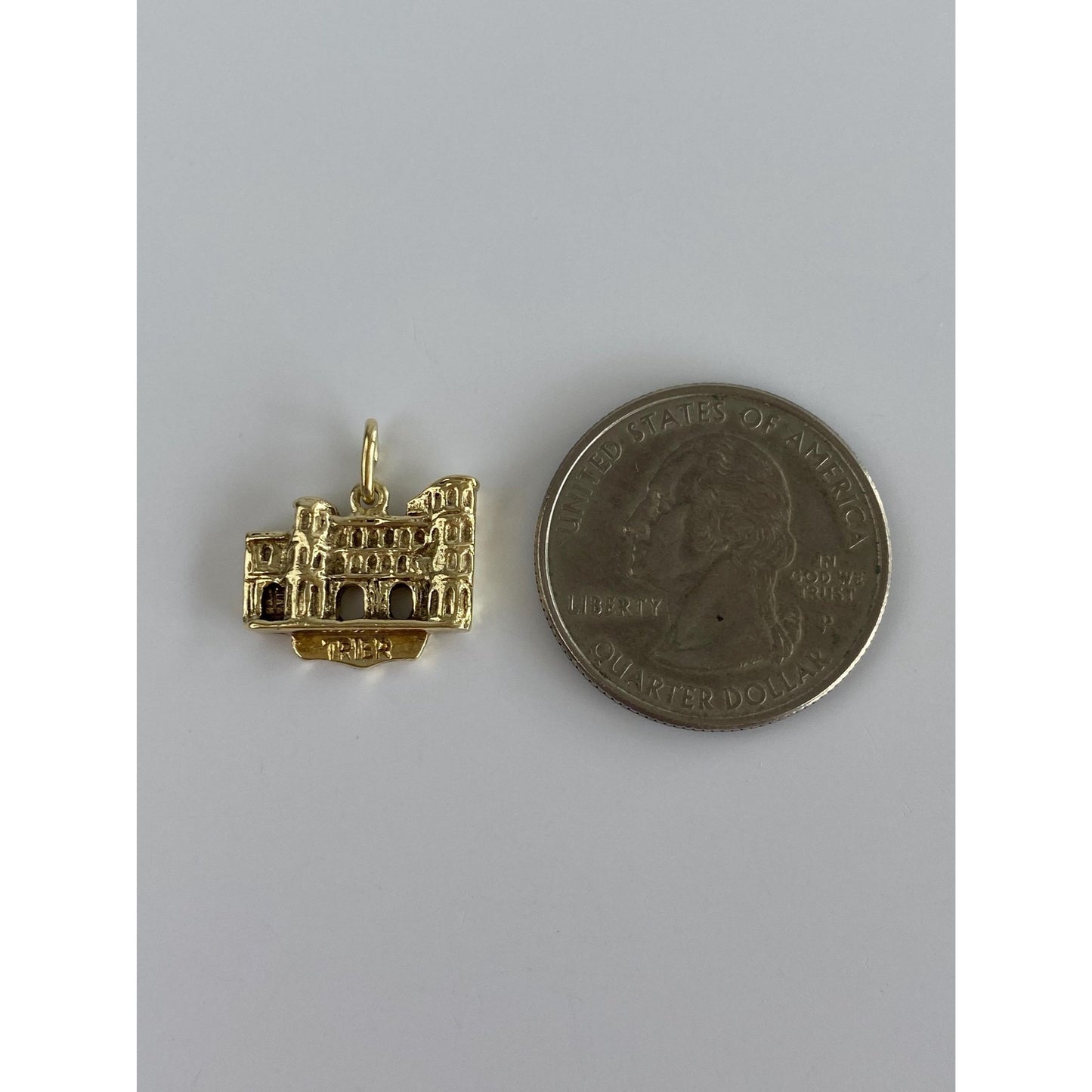 Vintage Solid 14k Yellow Gold Trier Germany Charm