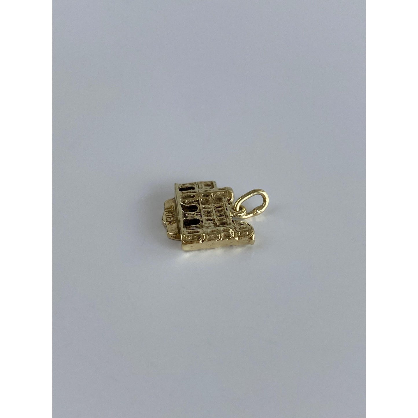Vintage Solid 14k Yellow Gold Trier Germany Charm