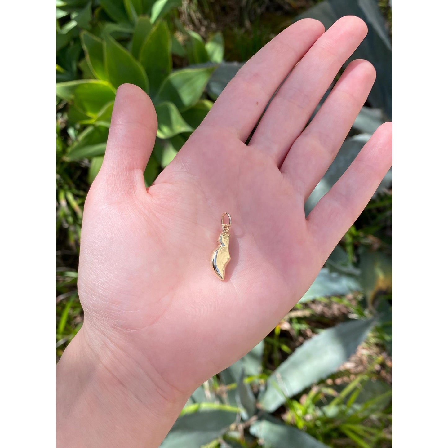 Vintage Solid 14k Yellow Gold Dutch Shoe Charm