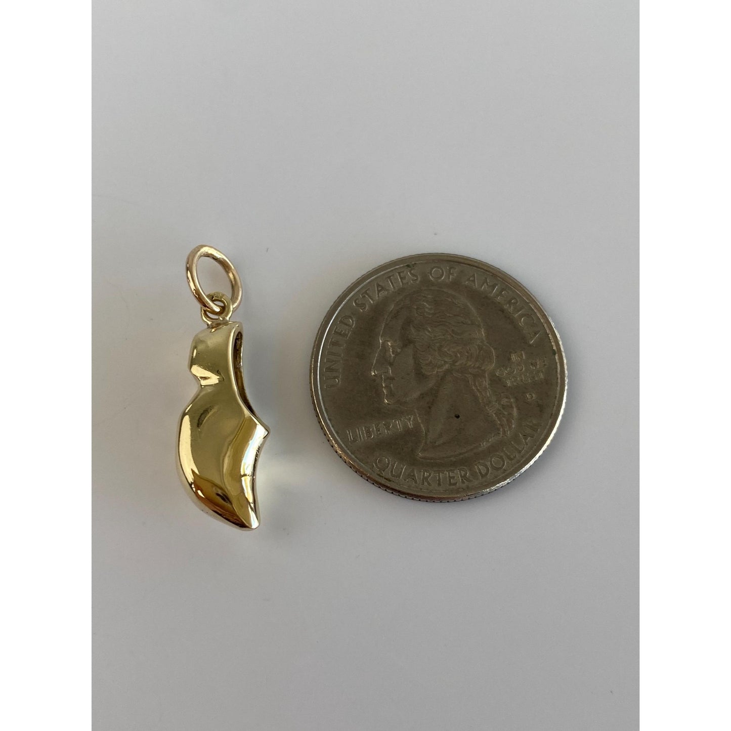 Vintage Solid 14k Yellow Gold Dutch Shoe Charm
