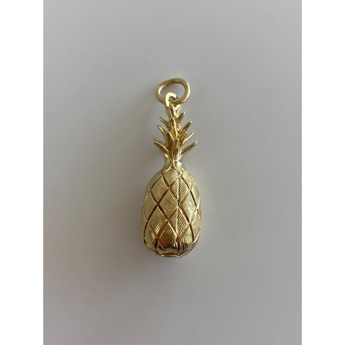 Vintage 14k Yellow Gold Pineapple Charm