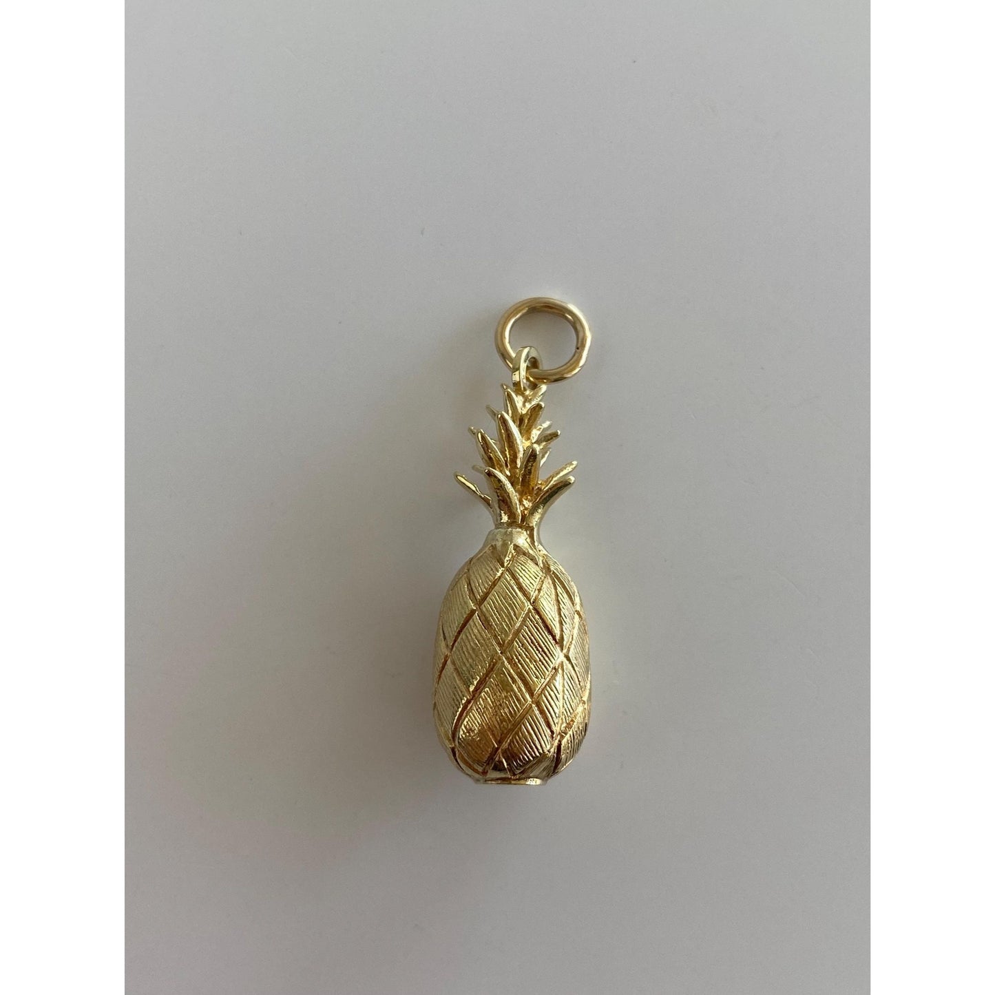 Vintage 14k Yellow Gold Pineapple Charm