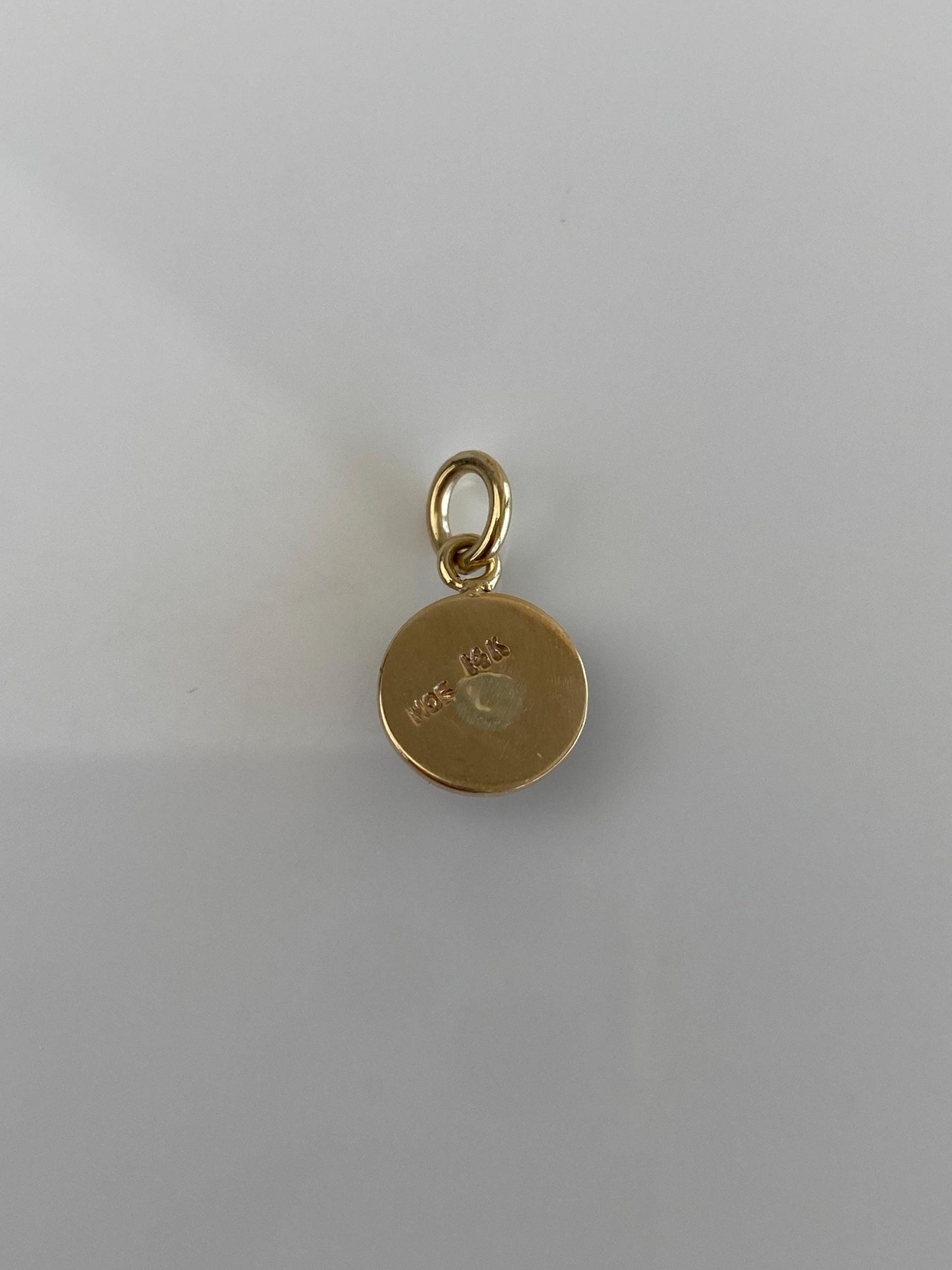 Vintage Solid 14k Yellow Gold Tigers Eye Stick Pin Charm