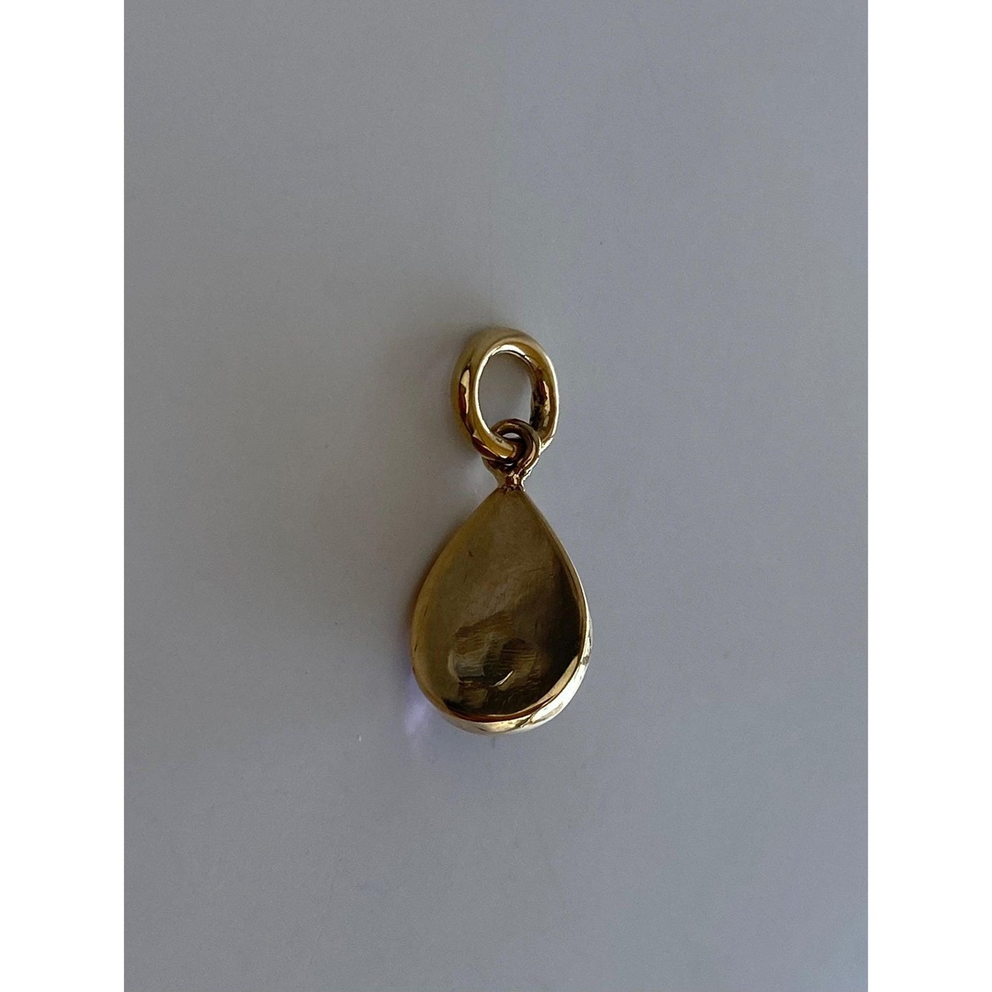 Vintage Solid 14k Yellow Gold Amethyst Stick Pin Conversion Charm