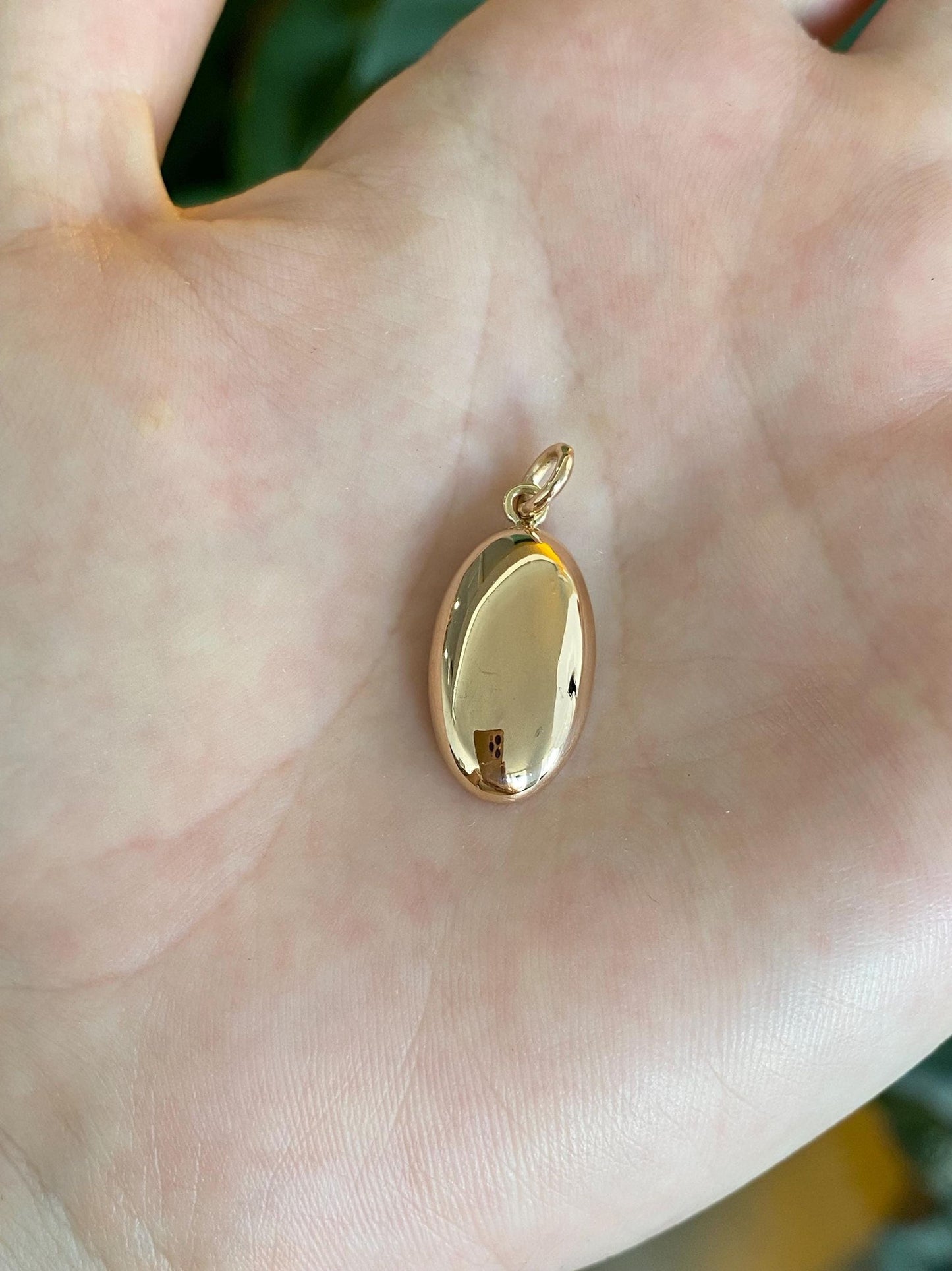 Vintage Solid 14k Rose Gold Cufflink Charm