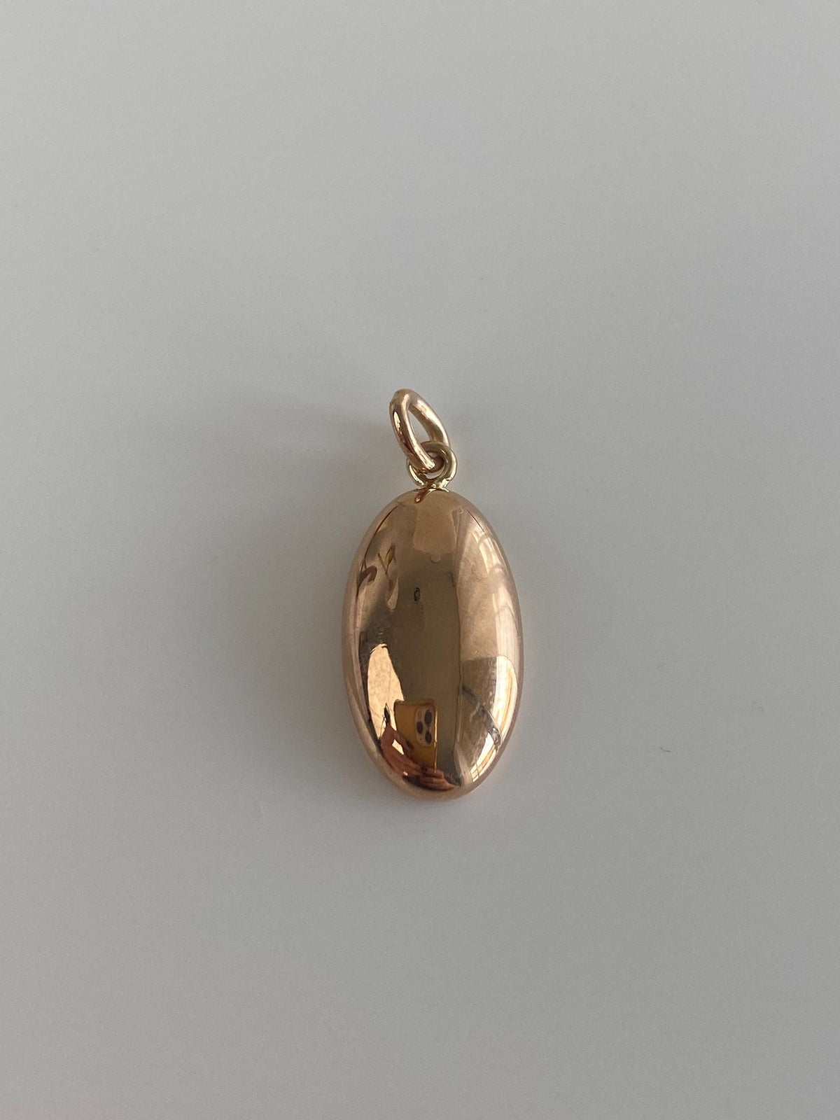 Vintage Solid 14k Rose Gold Cufflink Charm