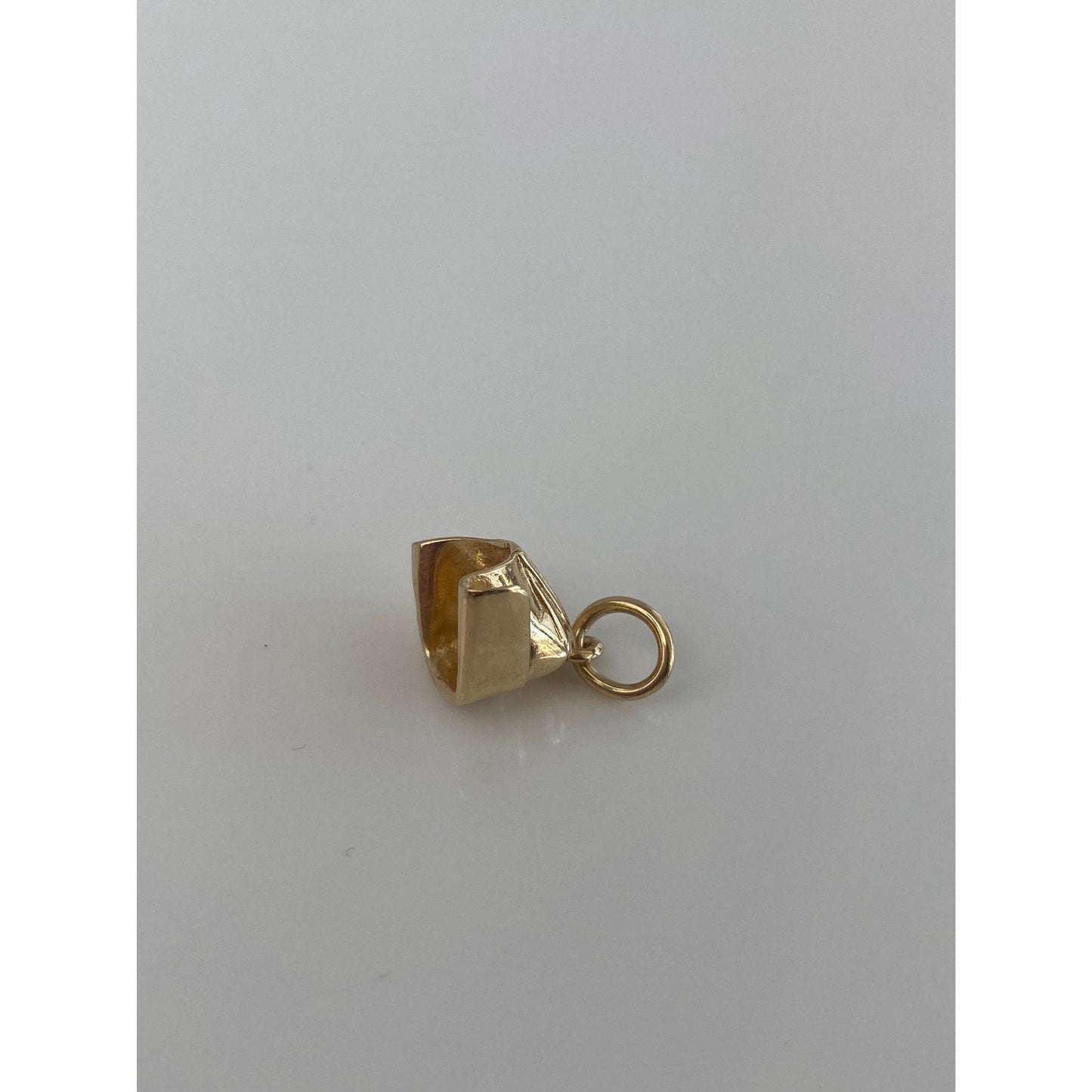 Vintage Solid 14k Yellow Gold Nurse Bonnet Charm