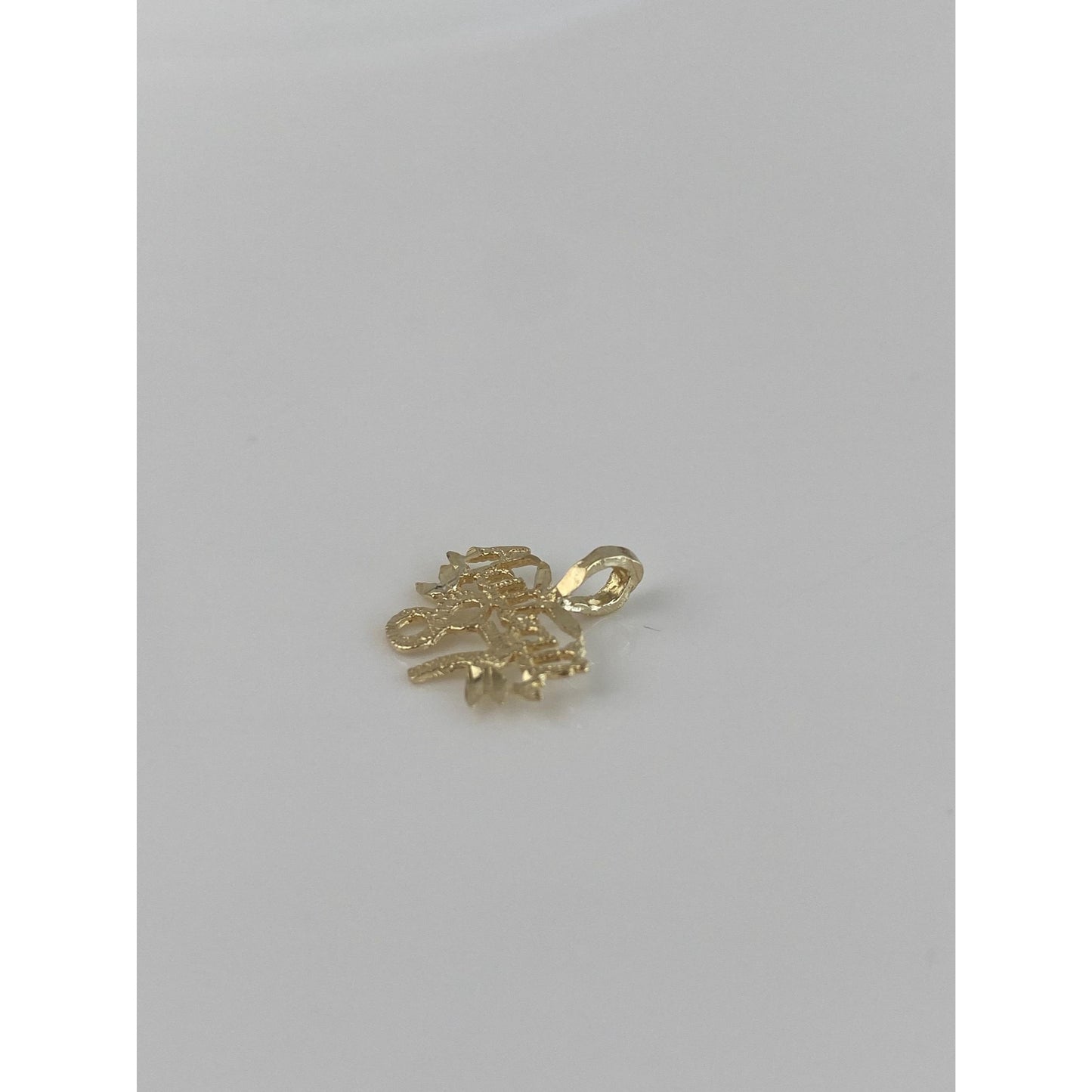 Vintage Solid 14k Yellow Gold Hawaii 87 Charm