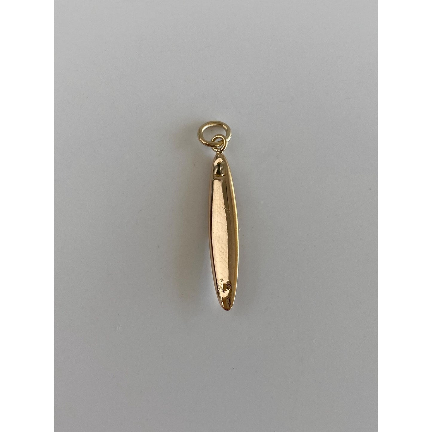 Vintage Solid 14k Yellow Gold Seed Pearl Bar Charm