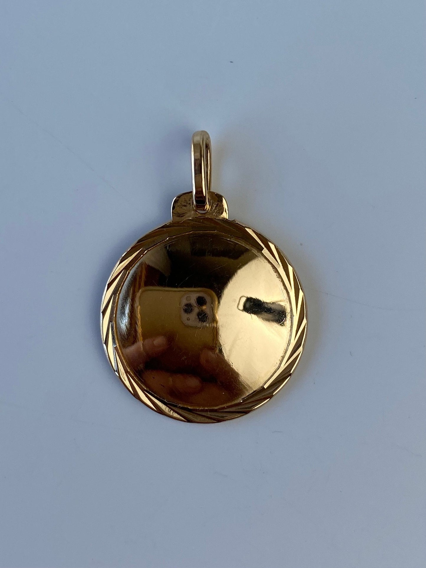 Vintage Solid 14k Yellow Gold Large Taurus Zodiac Charm