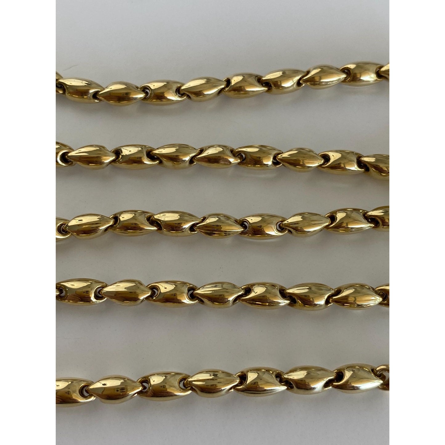 Chimento 18k Yellow Gold Barrel Link Necklace - 19.75 inches