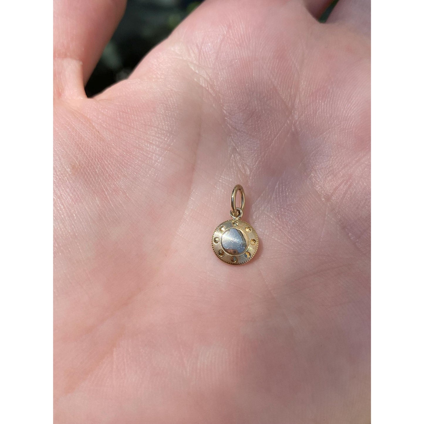 Vintage Solid 14k Yellow Gold Tie Tack Conversion Charm