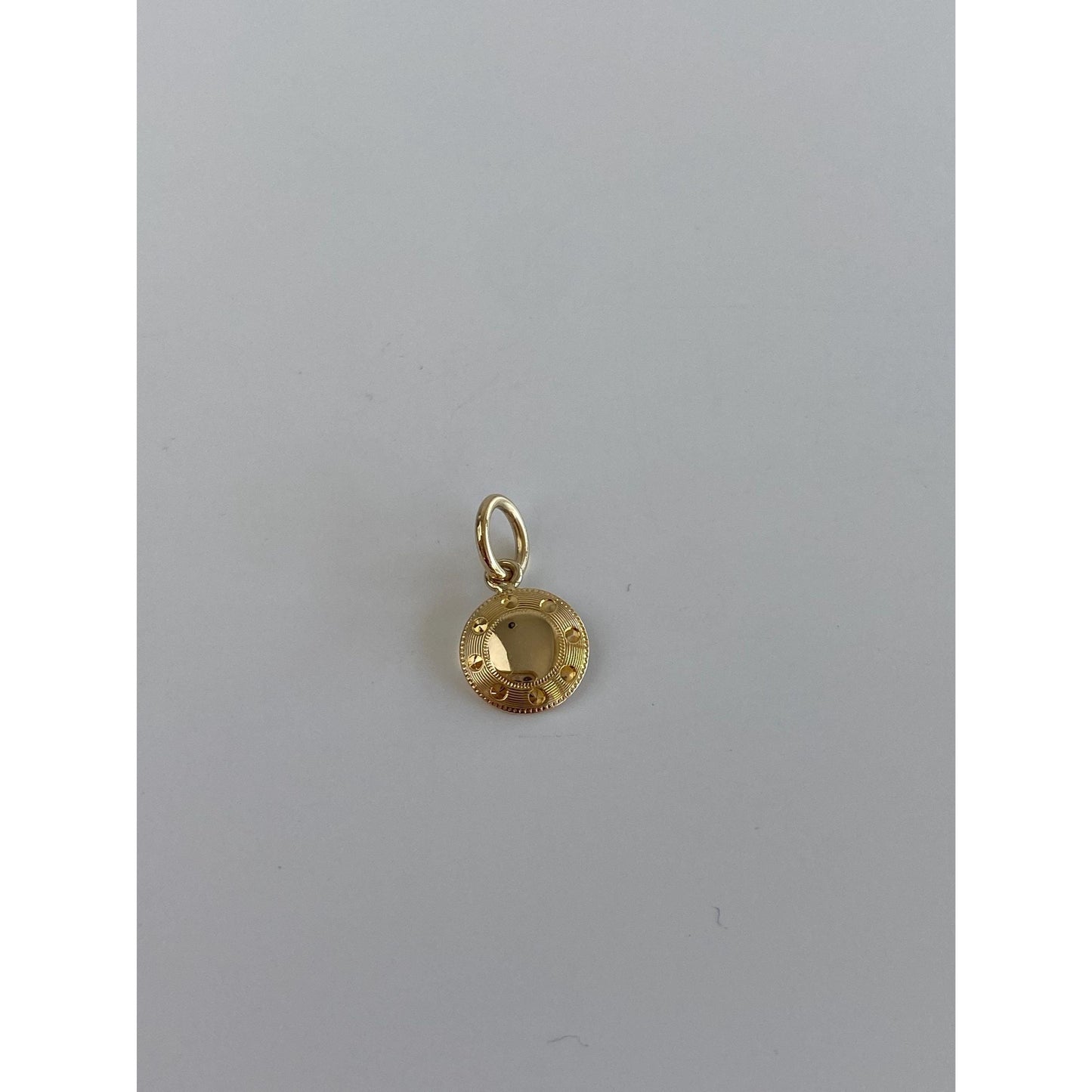 Vintage Solid 14k Yellow Gold Tie Tack Conversion Charm