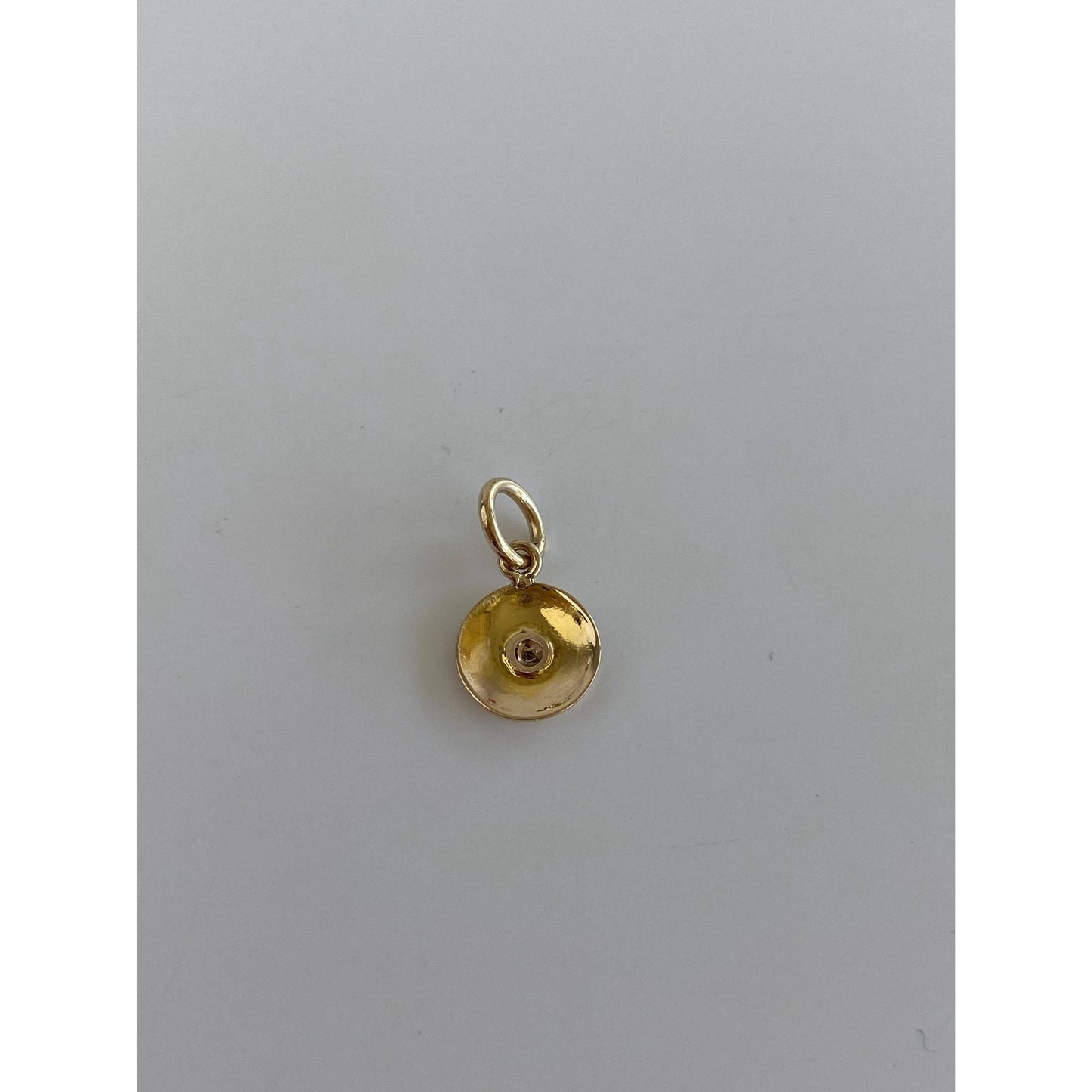 Vintage Solid 14k Yellow Gold Tie Tack Conversion Charm