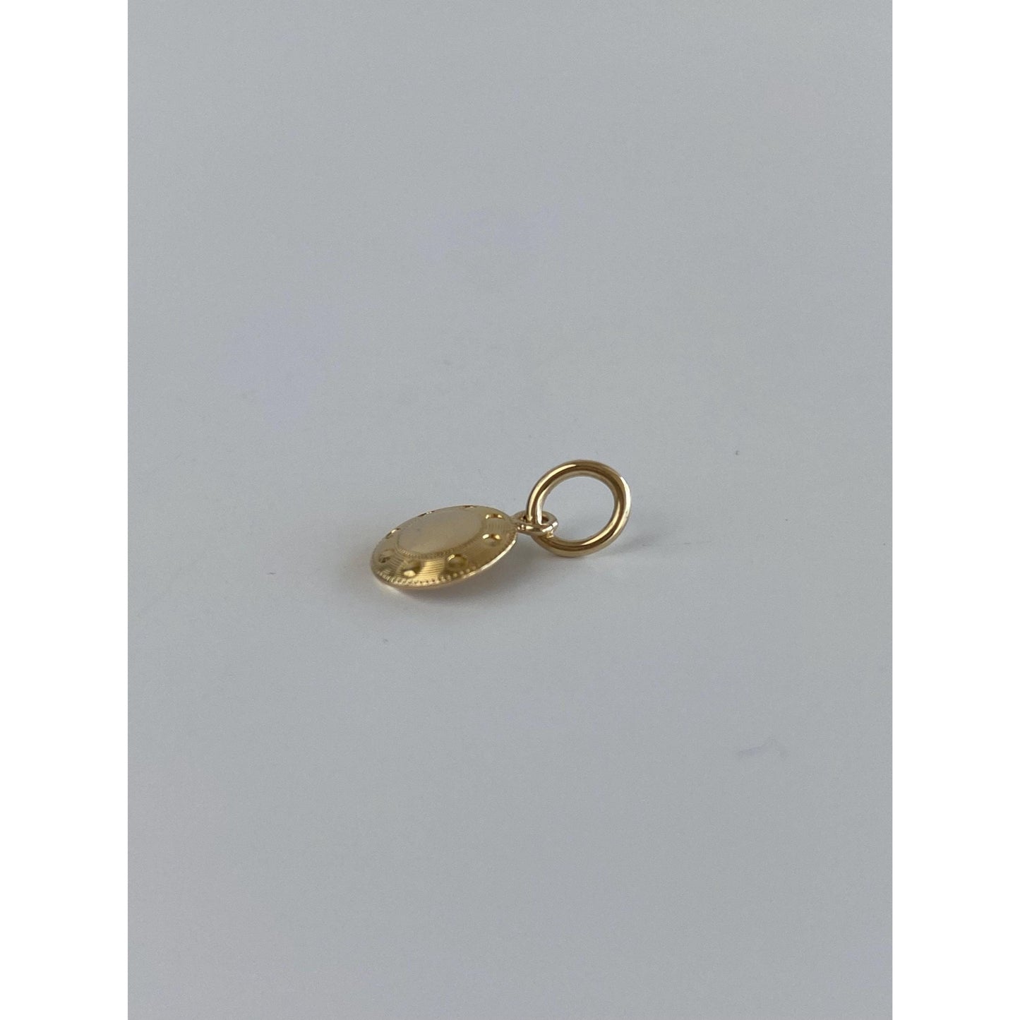 Vintage Solid 14k Yellow Gold Tie Tack Conversion Charm