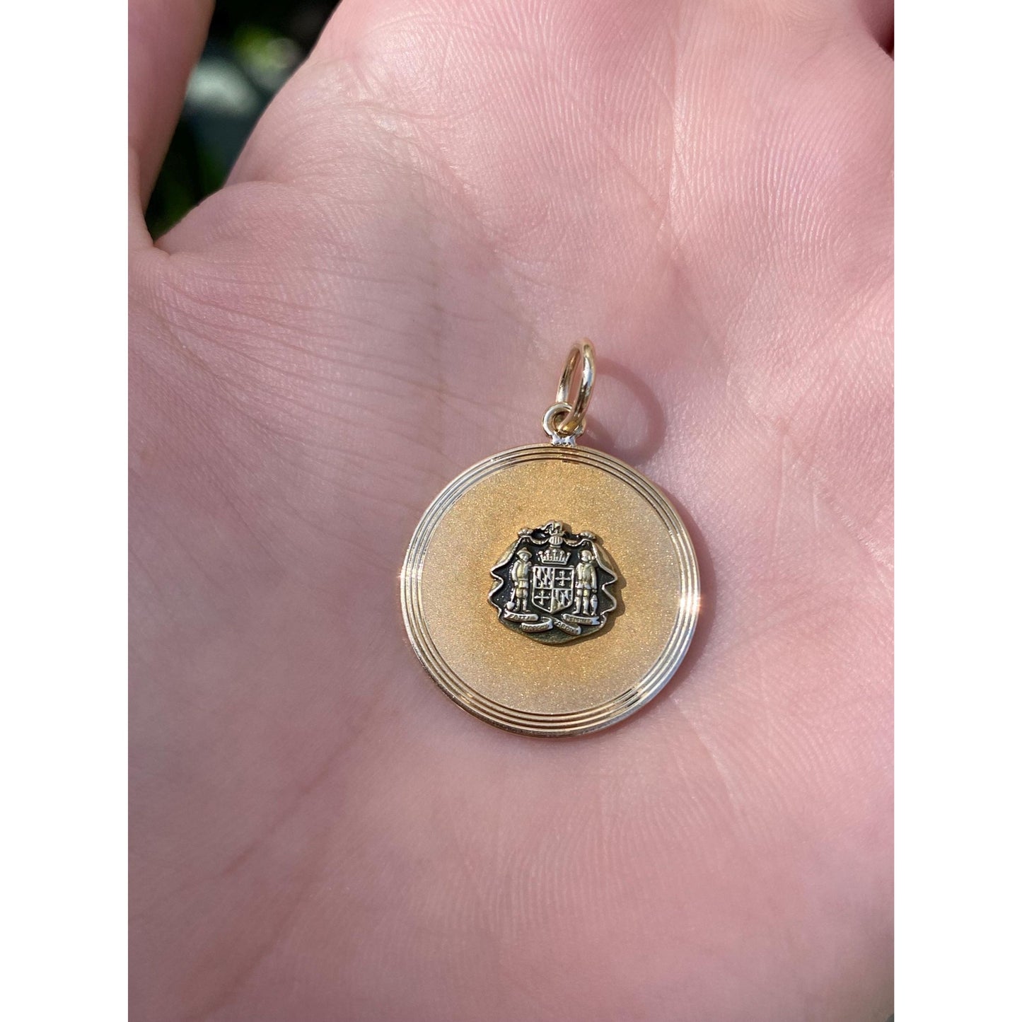 Vintage Solid 10k Yellow Gold Charm