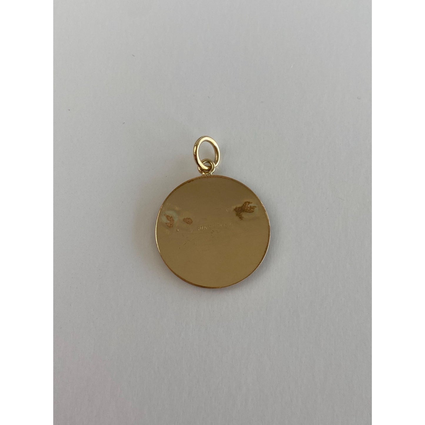 Vintage Solid 10k Yellow Gold Charm