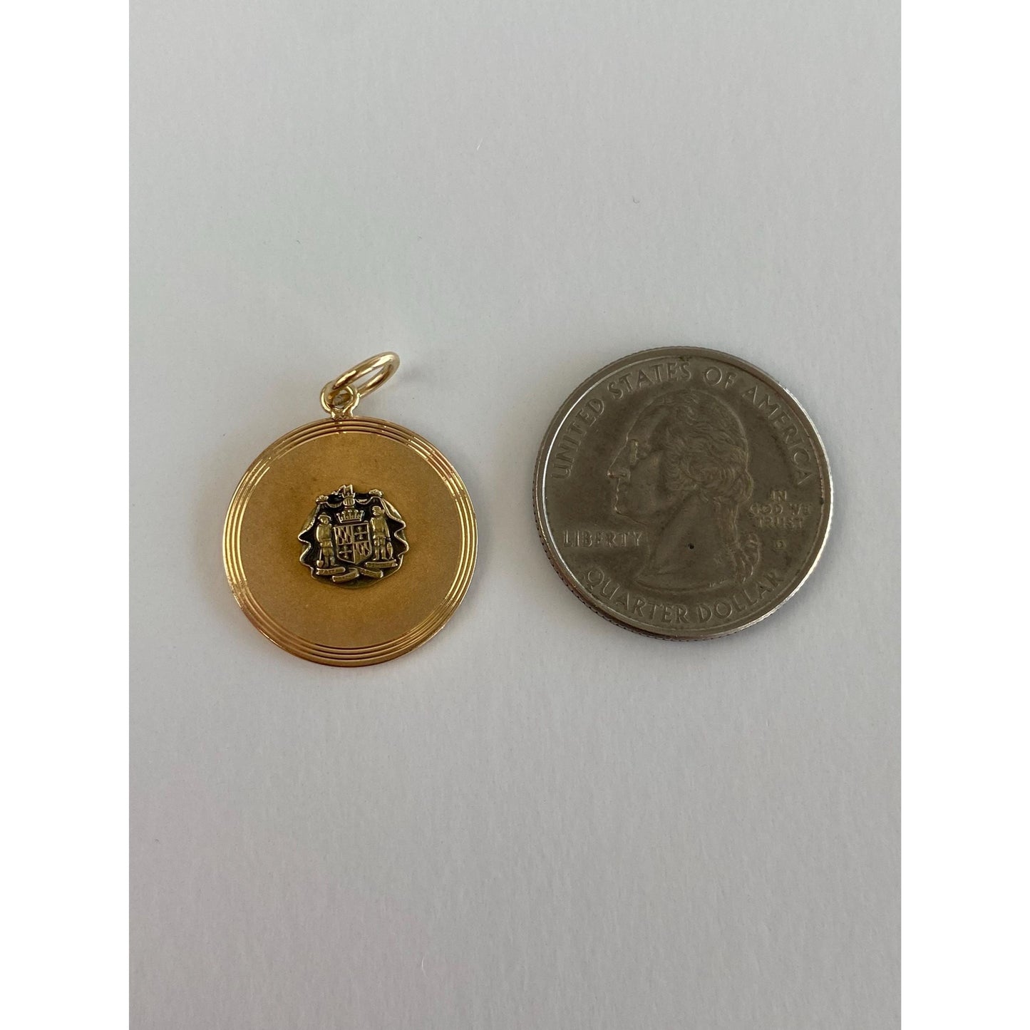 Vintage Solid 10k Yellow Gold Charm