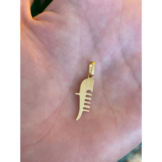 Vintage Solid 18k Yellow Gold Charm