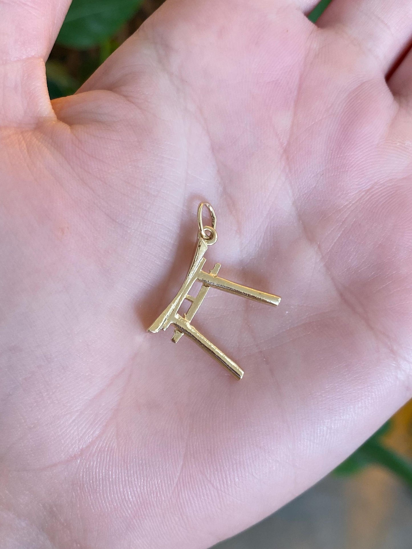 Vintage Solid 14k Yellow Gold Charm