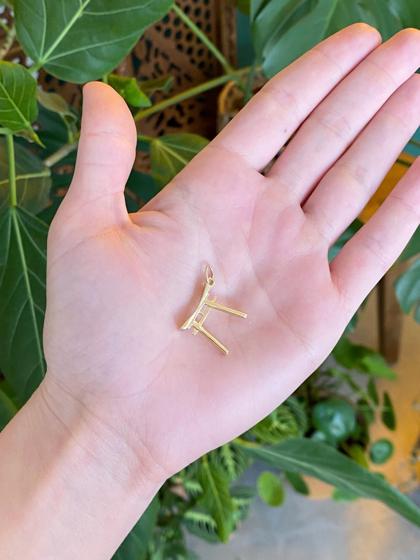 Vintage Solid 14k Yellow Gold Charm