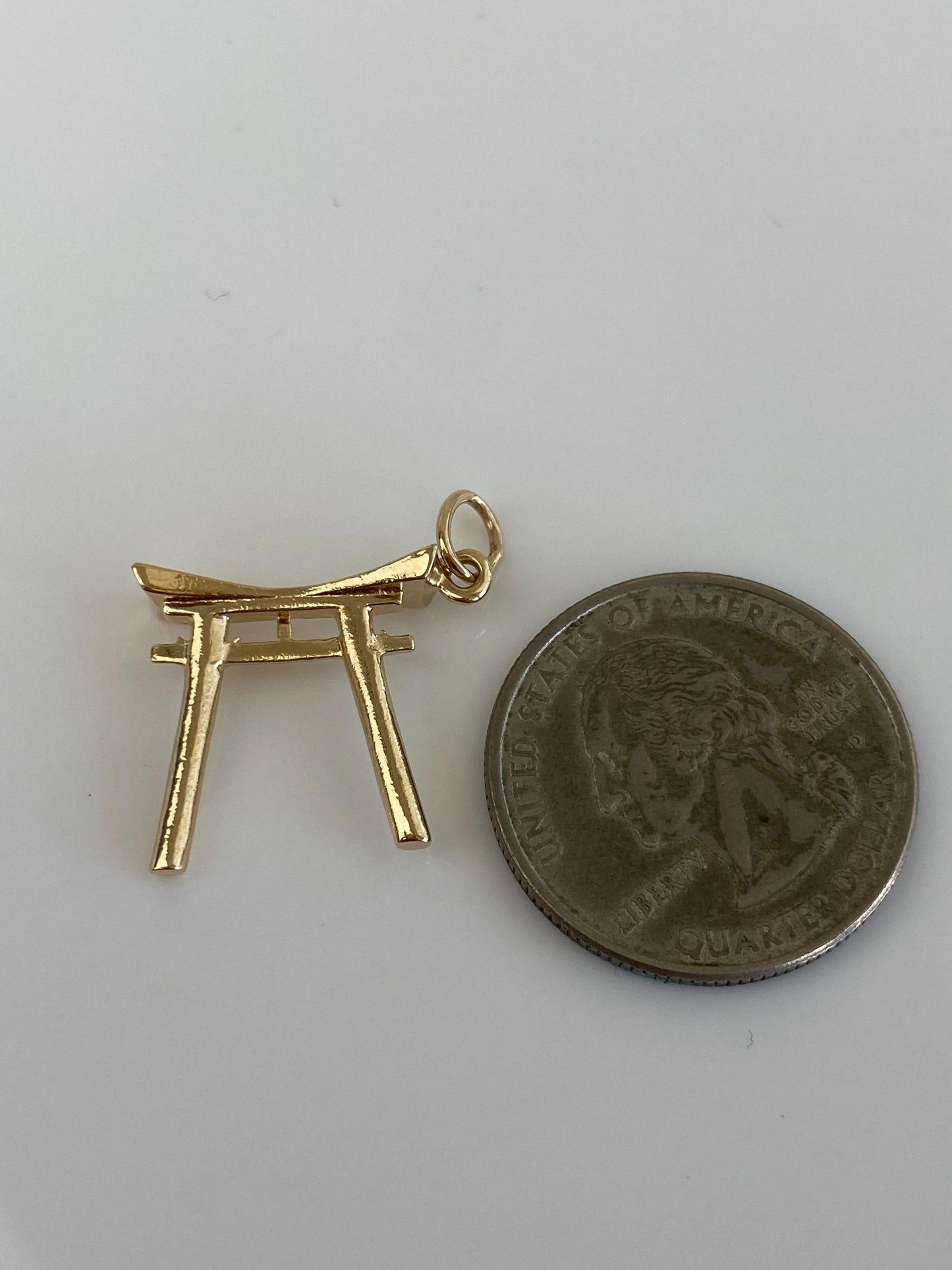 Vintage Solid 14k Yellow Gold Charm